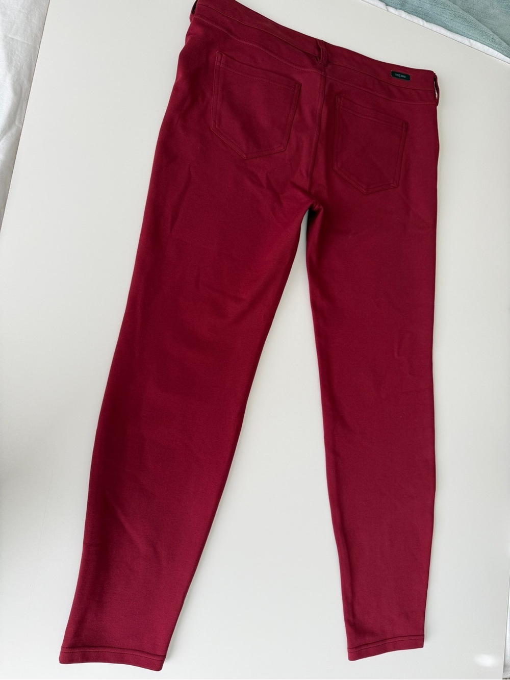 Liverpool Los Angeles Burgundy Women’s Gia Glidder Skinny Pull on Pants 16/33 - Picture 9 of 10